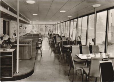 Old postcard Rottach-Egern Schwaiger Cafe Terraces GERMANY (1260249)