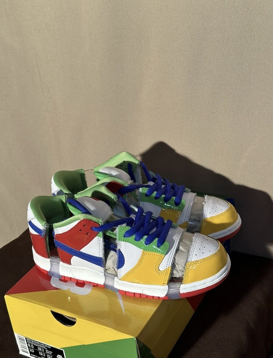 Nike Dunk Low SB x eBay Sandy Bodecker Size 9 Men FD8777-100 Brand