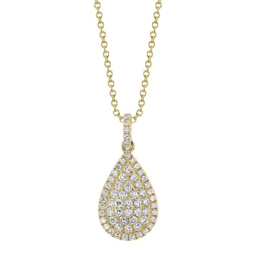 Collana Catena In Oro Giallo 14k - Taglio Diamante Da 2,25 Mm - Lunghezza 40-76 Cm - Vera