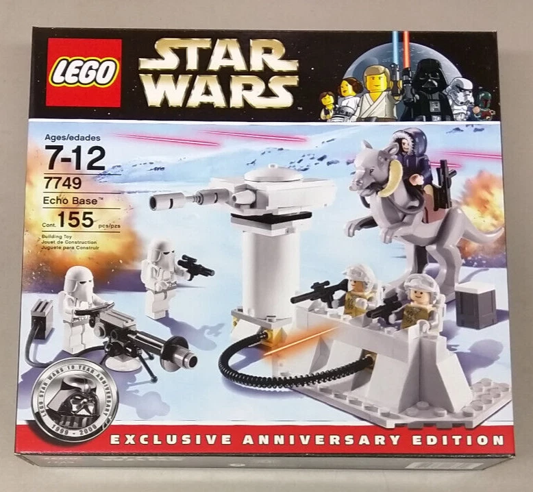 LEGO Star Wars 7749 Echo Base NEW! Hoth Tauntaun Han Snow Trooper | eBay