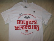 Rutgers Scarlet Knights Wrestling T Shirt Mens Small 2022 Champion Joey Olivieri