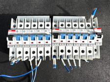 BLOCK LOT {3} ABB SU 201M K 40A  277V   &   {10} A-B 1489-M 20AMP - thru 4 AMP