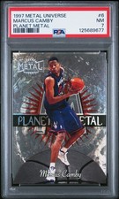 1997 METAL UNIVERSE PLANET METAL #6 MARCUS CAMBY PSA 7