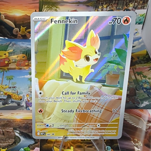 pokemon tcg mcdonald's collection 2024 fennekin 080/80 holo promo english 70hp