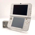 New Nintendo 3DS LL XL Console Dual IPS Pearl White w/ Charger Mint