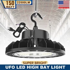 150W Led High Bay Light Industrial Warehouse Led Shop Lighting Dimmable ETL 5KK
