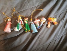 Lot Of Misc Small Disney Princess And Strawberry Shortcake Ornanents