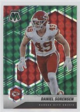 2021 Panini Mosaic Green Mosaic Prizm Daniel Sorensen #7 es5