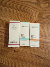 Global Beauty Care :Peptide, Vitamin C & Poly-Juice Serums 1.7 Fl.oz Set Of 3