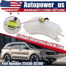 New Fit 2003-2006 Kia Sorento Lx Ex 3.5l Coolant Reservoir Tank Wcap 254303e201 New Fit 2003-2006 Kia Sorento Lx Ex 3.5l Coolant Reservoir Tank Wcap 254303e201