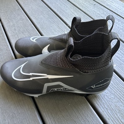 Nike Alpha Menace Elite 3 Men Football Cleats Shoes Sz 16 WIDE Black DH1350-001