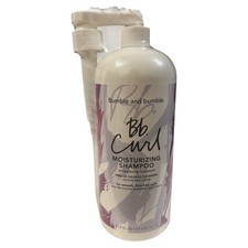 Bumble and Bumble Bb Curl Moisturizing Shampoo 33.8oz Liter NEW Sealed Pump