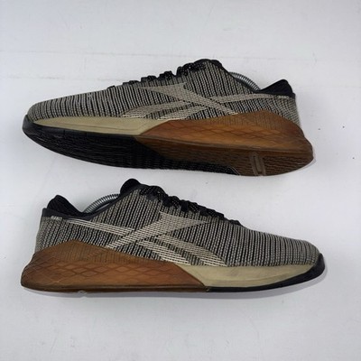 Reebok Nano 9 CrossFit Shoes Cross Trainers Grey Brown Men s 11