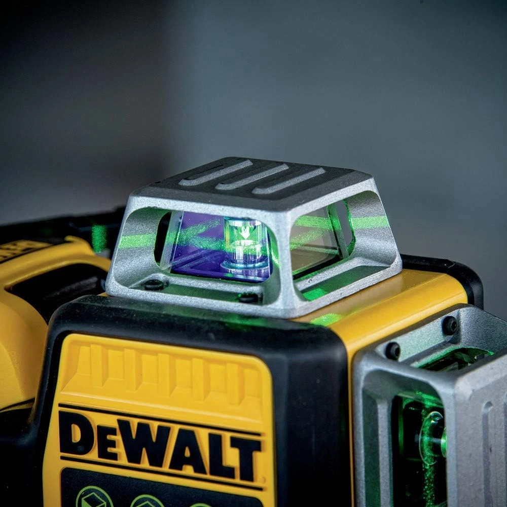 Laser Level 360 Self Leveling, 3 Way Green Laser Leveler Tool 12V MAX with 2.0Ah
