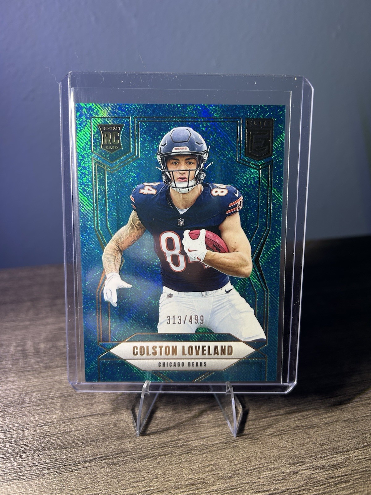 2025 Panini Donruss Elite - Rookies Colston Loveland #109 Teal Matrix /499 (RC)