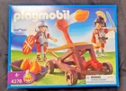 Playmobil 4278 Roman Fire Catapult 2005 SEALED NIB Box Wear Vintage Romans OOP