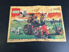 LEGO 6032 Castle Knights Kingdom Catapult Crusher Complete Set with Box & Manual