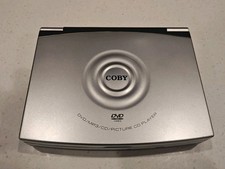 Coby TF-DVD7100 Portable DVD Player 7  UNTESTED
