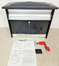 Architectural Mailboxes Black Medium Mailsafe...