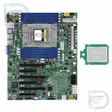 AMD EPYC 7642 48C 96T CPU  Supermicro H11SSL-i SP3 DDR4 Server Motherboard