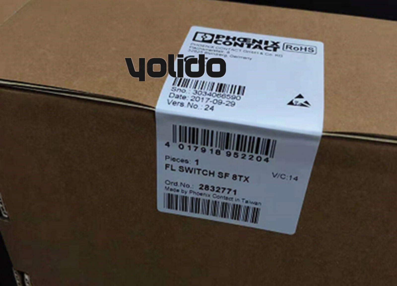 NEW PHOENIX CONTACT 2832771 ETH Switch FL SWITCH SF 8TX us free tax