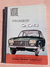 Revue technique Peugeot 204
