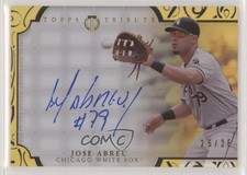 2015 Topps Tribute Auto Gold 25/25 Jose Abreu #TA-JA Auto 8k4