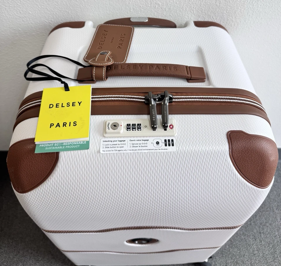 Delsey Chatelet Air 2.0 26" Check-In Spinner Trunk Suitcase Luggage, Angora - Image 4 of 4