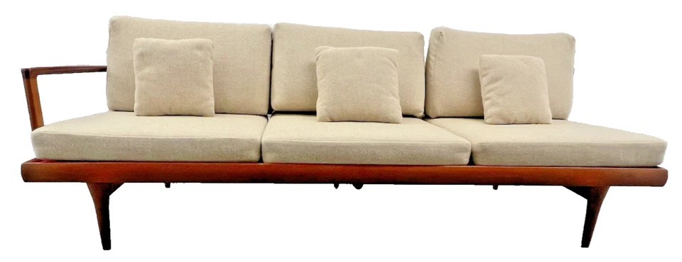 Редкий H.W. Датский диван Klein for Bramin MCM совместим с модульным местом для хранения - Изображение 2 из 4