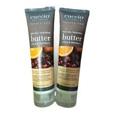 Cuccio Naturale Non Oily Hydrating Butter Citrus & Wild Berry 4oz (2 Pack)
