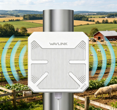 Dual Band AX3000 Long Range Outdoor WiFi 6 Mesh Extender Repeater Access Point