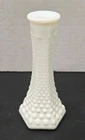 Vintage E. O. Brody Co White Milk Glass Hobnail Bud Vase USA 175 6"