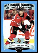 2019-20 Upper Deck O-Pee-Chee Update Blue Border Scott Sabourin RC #641