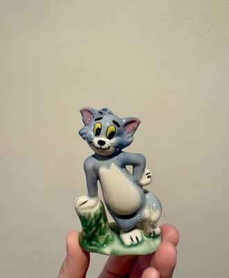 Vintage C.1973 Wade MGM Tom & Jerry Tom Katze Porzellan Figur Ornament