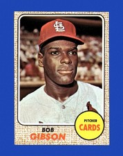 1968 Topps Set-Break #100 Bob Gibson NR-MINT *GMCARDS*