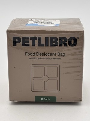 Qty 6 Petlibro Pet Food Desiccant Bag PLFD001 for Petlibro Automatic Pet Feeder