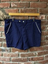 Vintage 70s 80s Swim Shorts Bathing Suit Jantzen Size 32 Netting