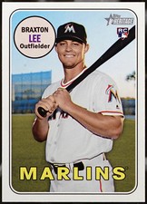 2018 Topps Heritage #506 Braxton Lee Baseball NM