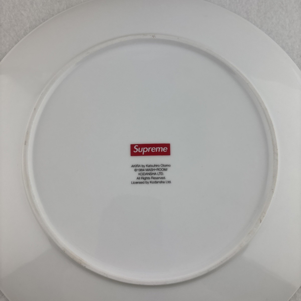 Supreme AKIRA Pill Ceramic Plate FW17 White Brand New | eBay