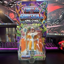 APRIL O'NEIL as The Sorceress MOTU X TMNT Turtles Of Grayskull Figure NEW Mattel