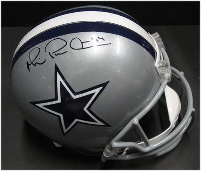 Michael Irvin Hand Signed Auto Full Size Helmet Cowboys JSA WP