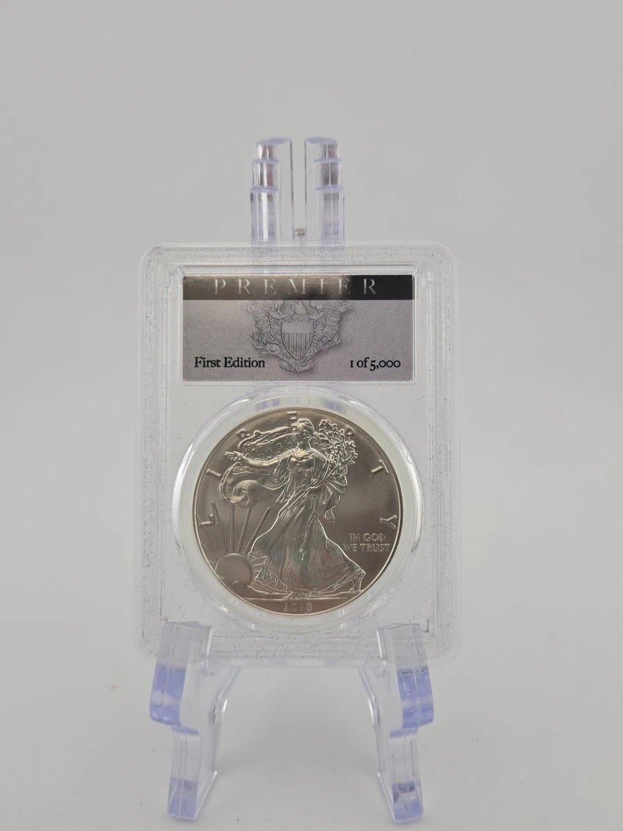 2018-W PCGS MS70 silver eagle シルバーイーグル 2018 American