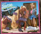 3712 Vintage 1991 ALL AMERICAN Barbie Doll & STAR STEPPER HORSE Gift Set NRFB