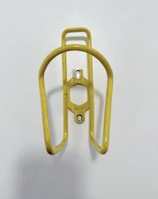 Vintage Gary Fisher Water Bottle Cage Yellow Aluminum 90s A3