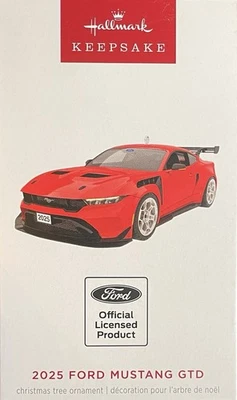 New ListingHallmark Keepsake 2025 Ford Mustang 2025 GTD Ornament