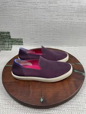 Rothy's Shoes Womens Size 8 The Original Berry Lattice Comfort Slip On Sneakers