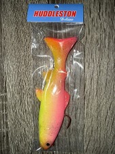 Huddleston Deluxe 6” Swimbait Strawberry Lemonade Pink Orange