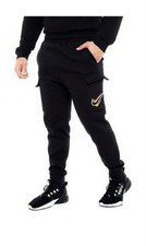 Nike Men's Multi Swoosh Cargo Joggers Sweatpants Running Gym slim fit Bottoms