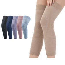 Stretch Breathable Knee Leg Warmer Winter Warm Anti Slip Leg Protective Cover