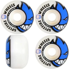 Spitfire Bighead Skateboard Set of 4 Wheels (White/ Royal Blue, 51 MM)